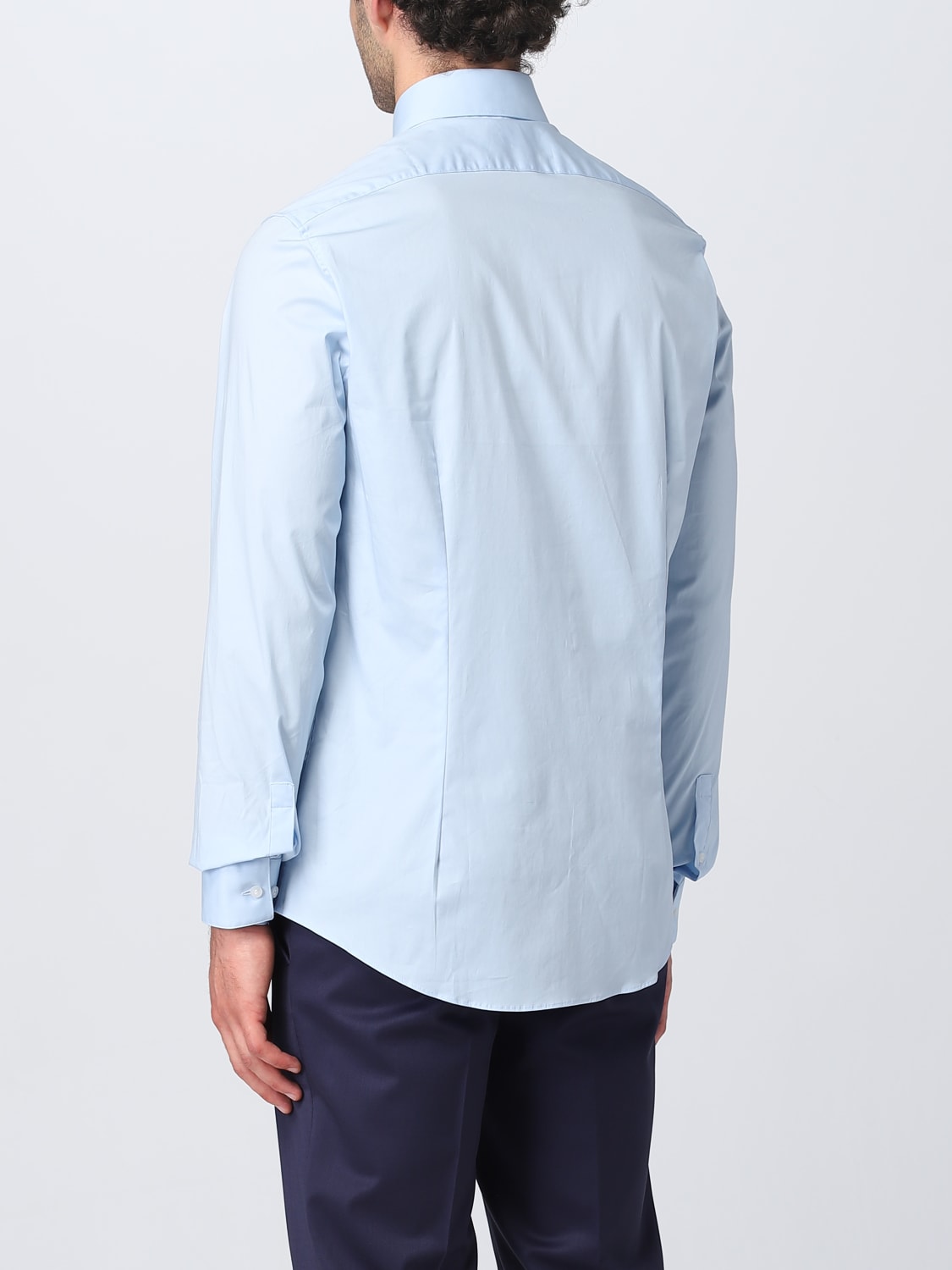 CALVIN KLEIN CAMISA: Camisa hombre Calvin Klein, Azul Claro - Img 2