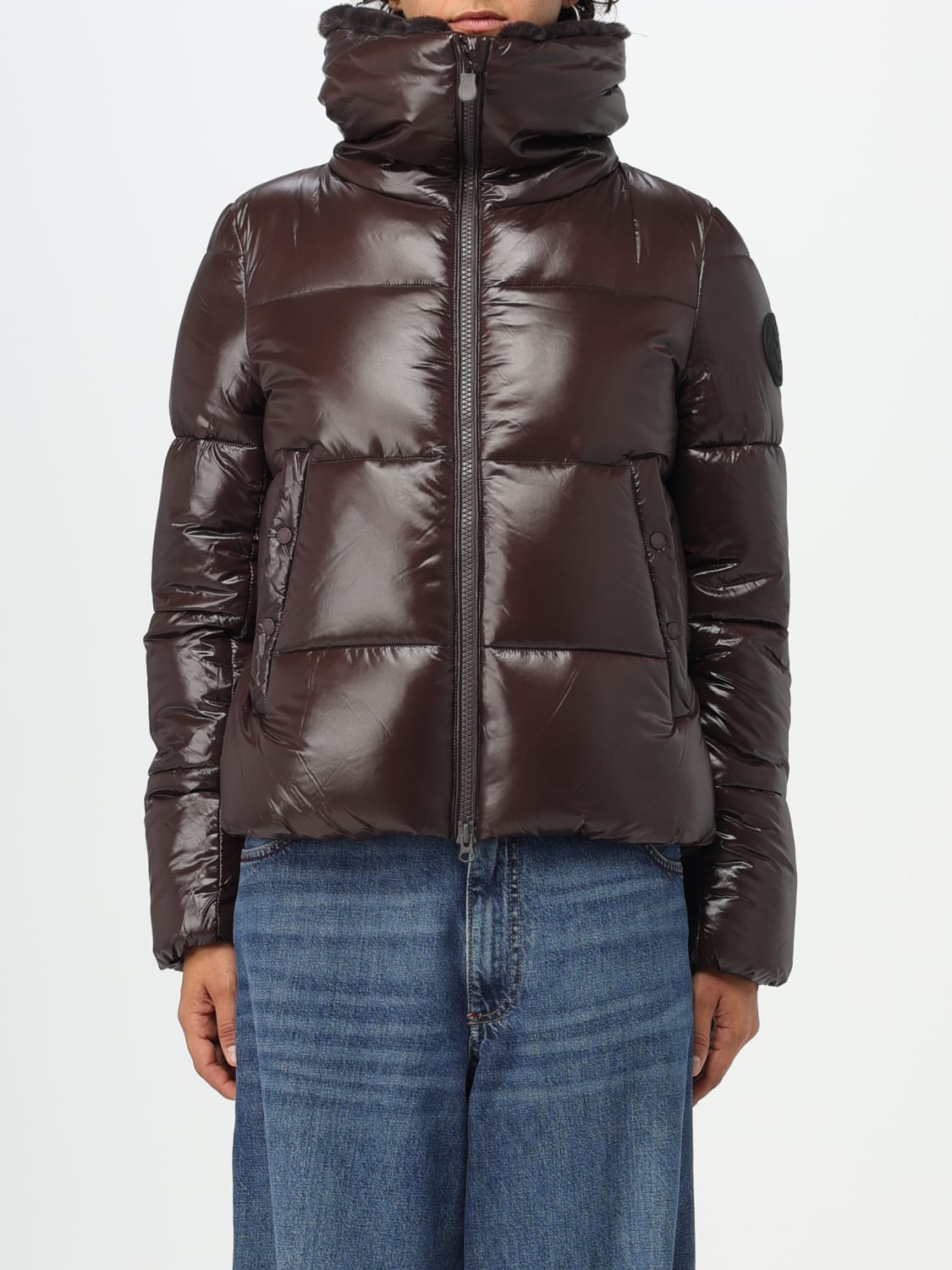 ジャケット SAVE THE DUCK Woman Jacket Dark D30974WLUCK17 40009 Save The Duck Outlet: Jacket woman - Dark | Save The Duck