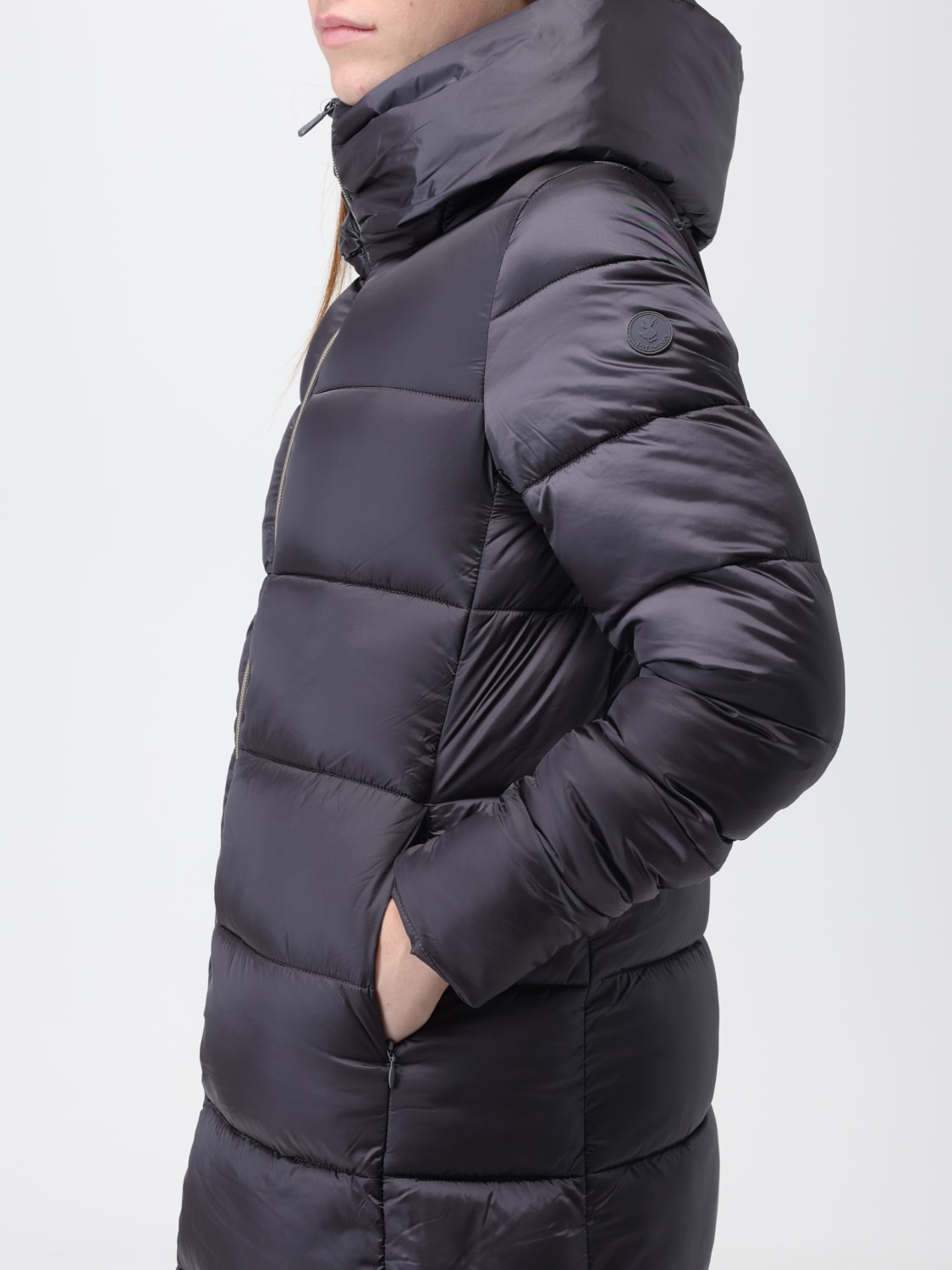ジャケット SAVE THE DUCK Woman Jacket Grey D40279WIRIS17 100023 Save The Duck Outlet: Jacket woman - Grey | Save The Duck