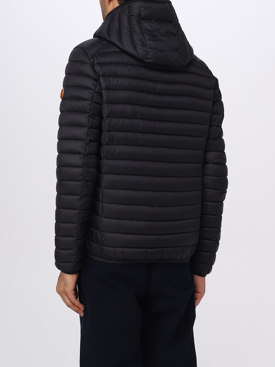 SAVE THE DUCK GIACCA: Piumino trapuntato Donald Save The Duck in nylon, Nero - Img 2