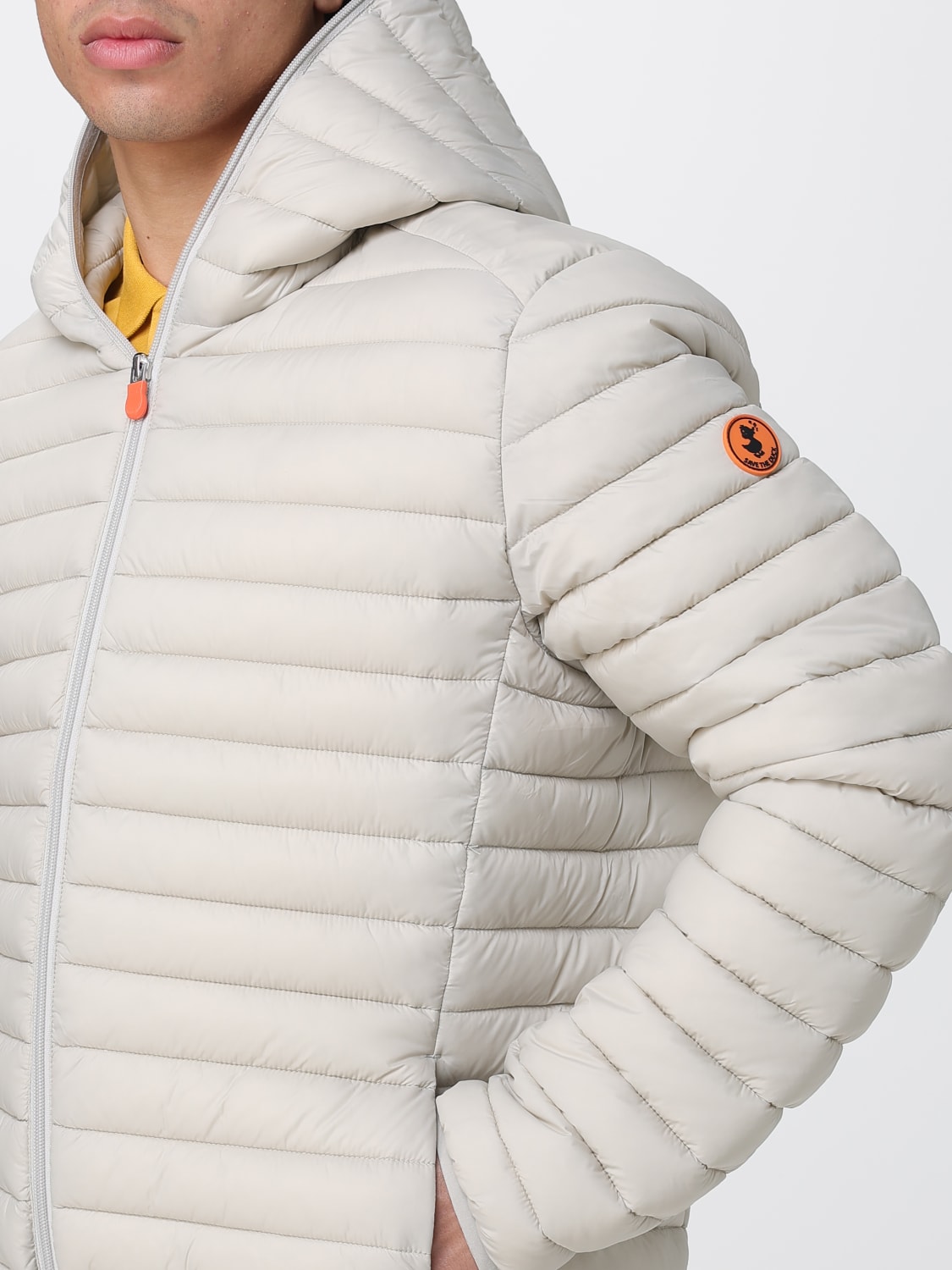 SAVE THE DUCK JACKE: Jacke herren Save The Duck, Beige - Img 4