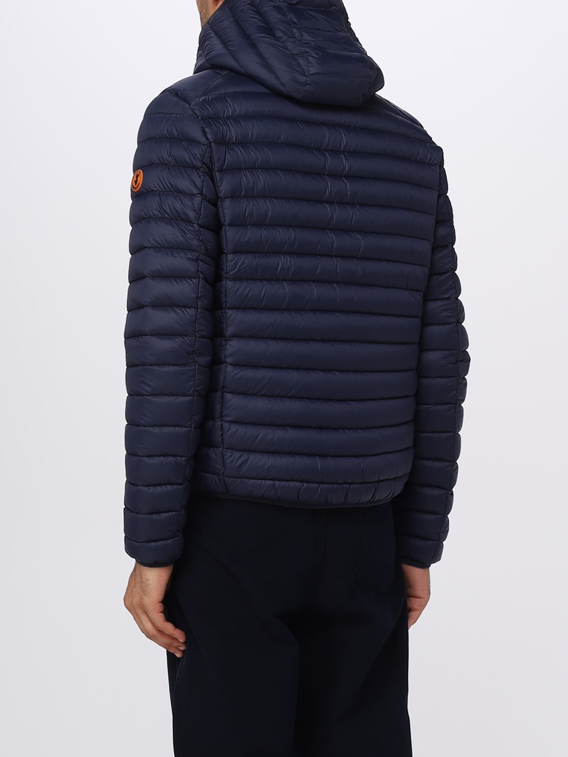 SAVE THE DUCK GIACCA: Piumino trapuntato Donald Save The Duck in nylon, Blue Navy - Img 2