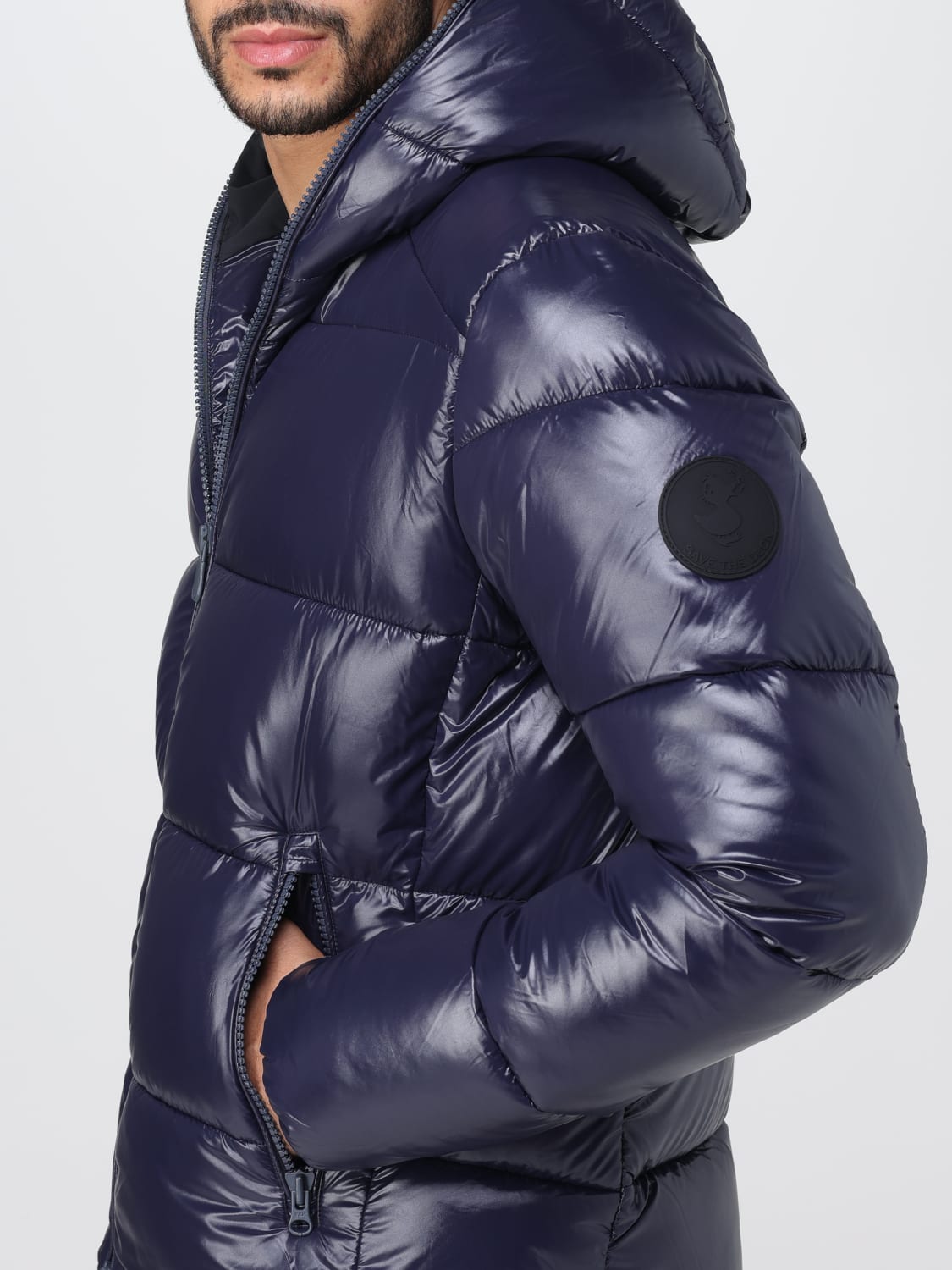 SAVE THE DUCK JACKET: Jacket men Save The Duck, Blue - Img 4