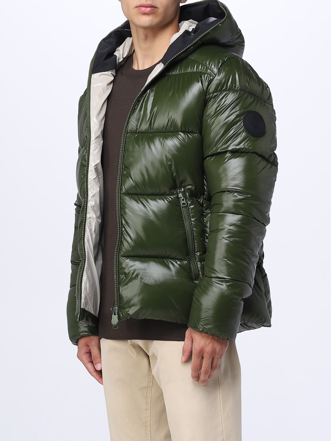 SAVE THE DUCK JACKET: Jacket men Save The Duck, Green - Img 3