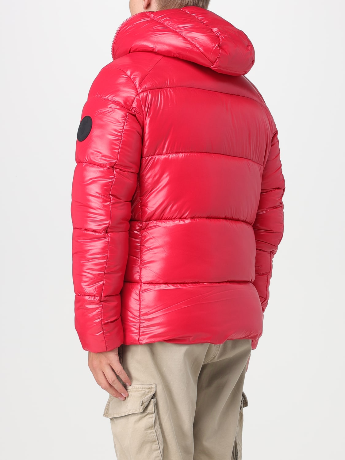 SAVE THE DUCK GIACCA: Giacca Edgard Save The Duck in nylon, Rosso - Img 2