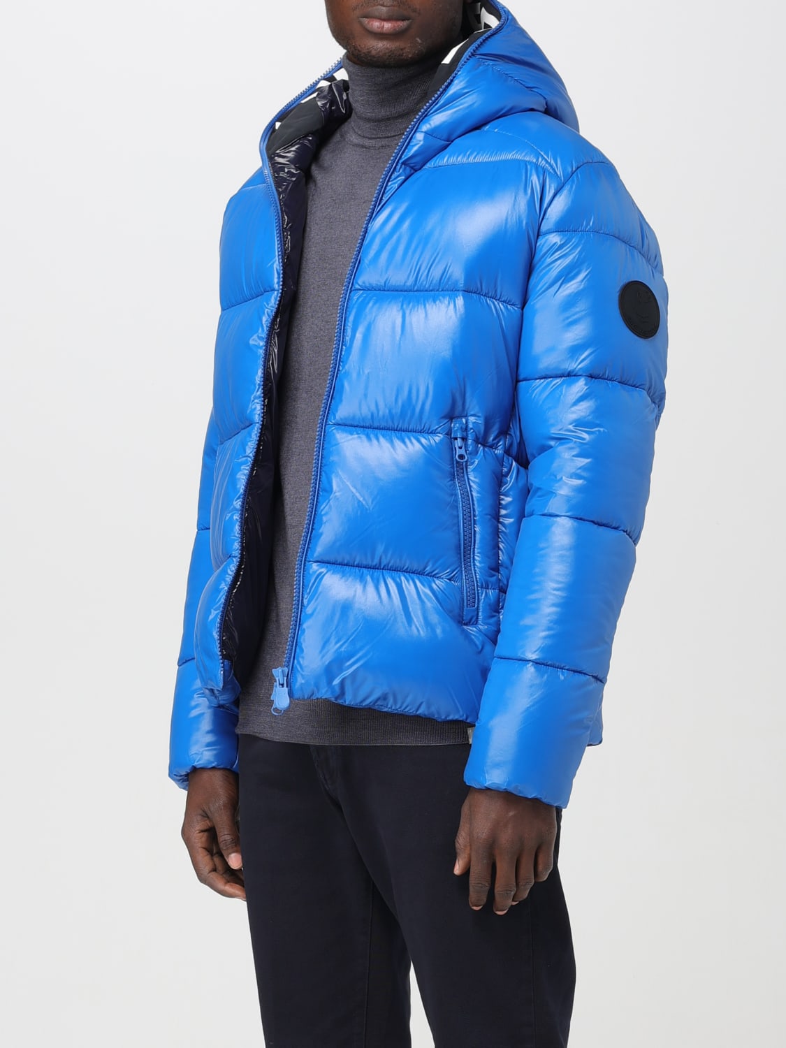 SAVE THE DUCK JACKET: Jacket men Save The Duck, Blue 2 - Img 3