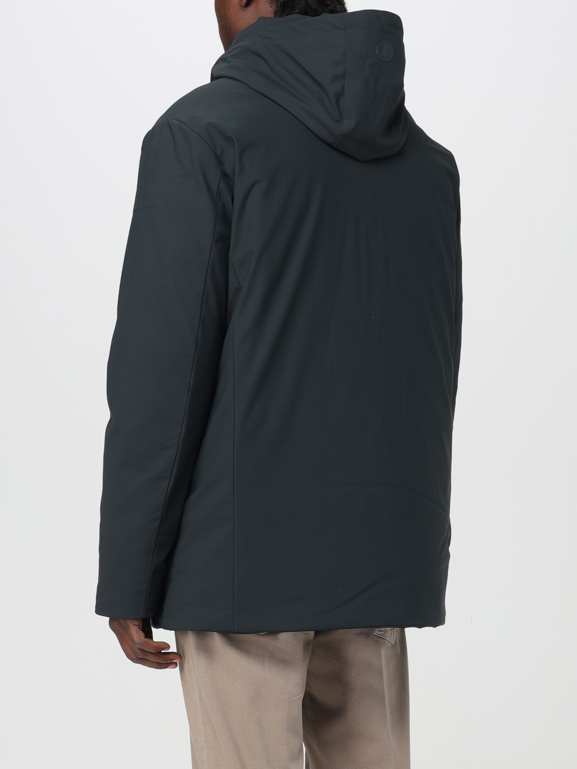 SAVE THE DUCK 外套: 外套 男士 Save The Duck, 森林绿色 - Img 2