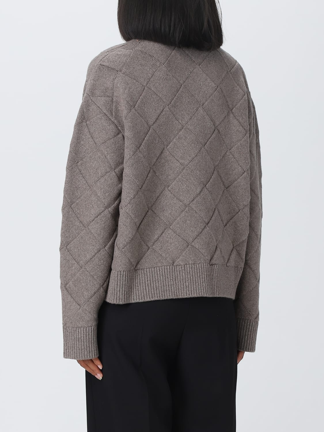 BOTTEGA VENETA SWEATER: Bottega Veneta sweater in wool, Dove Grey - Img 3