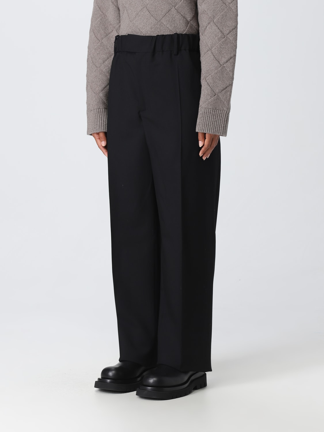 BOTTEGA VENETA PANTALON: Pantalon femme Bottega Veneta, Noir - Img 4