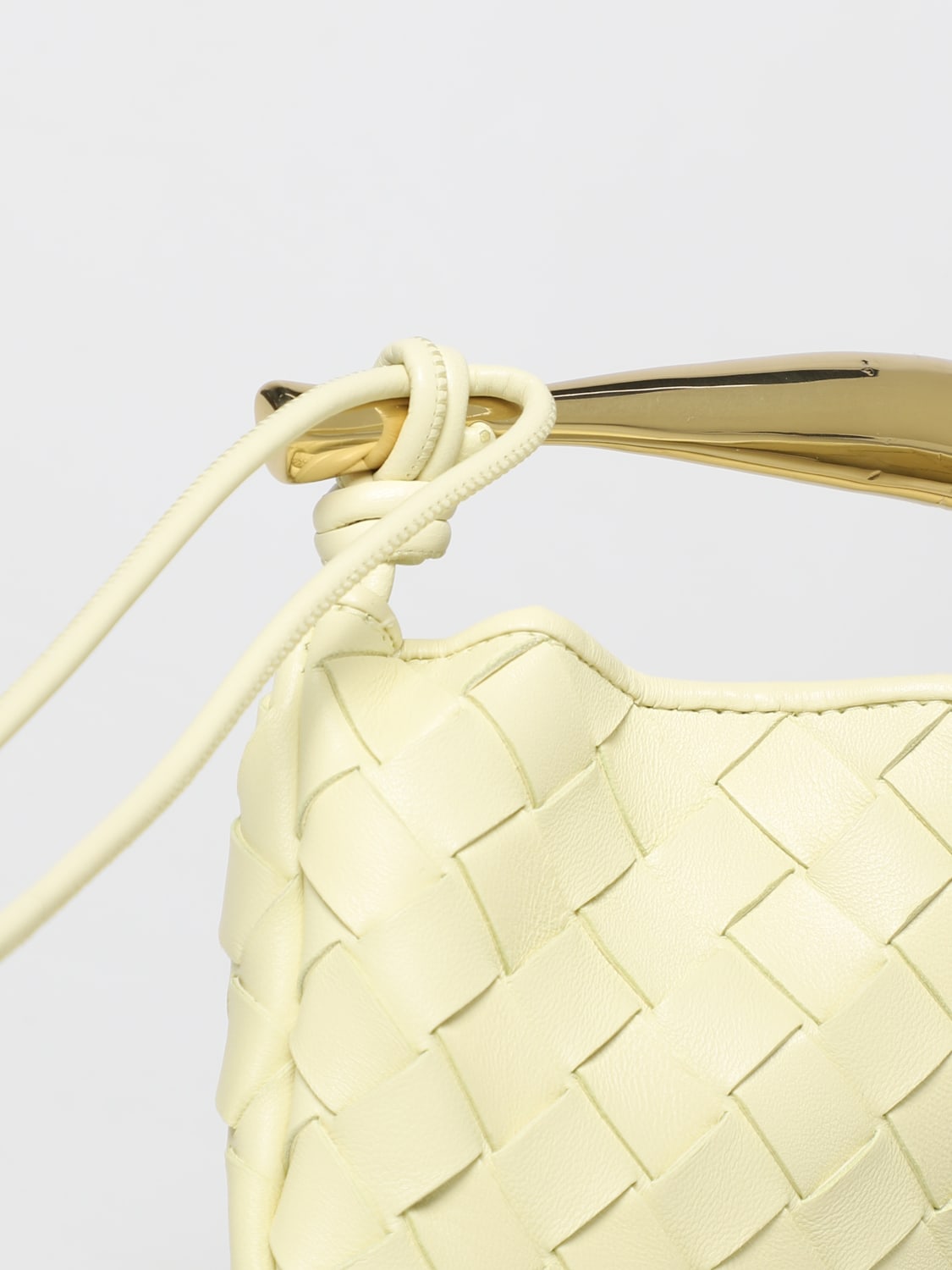 Bottega Veneta Mini Sardine Bag Gold