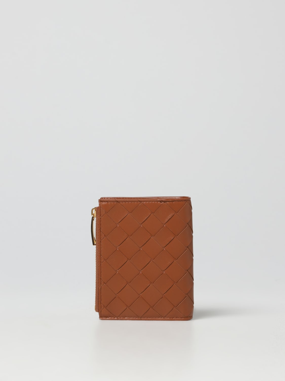 BOTTEGA VENETA PORTAFOGLIO: Portafoglio Bottega Veneta in nappa intrecciata, Marrone - Img 3