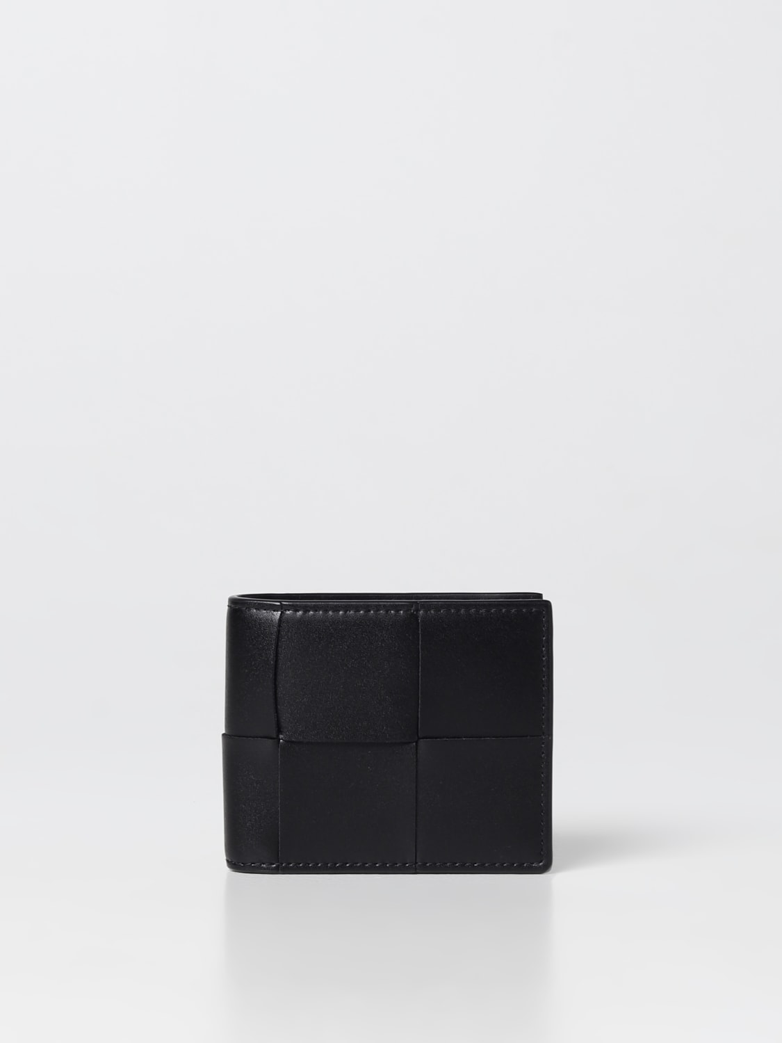 BOTTEGA VENETA WALLET: Bottega Veneta wallet in woven leather, Black - Img 1