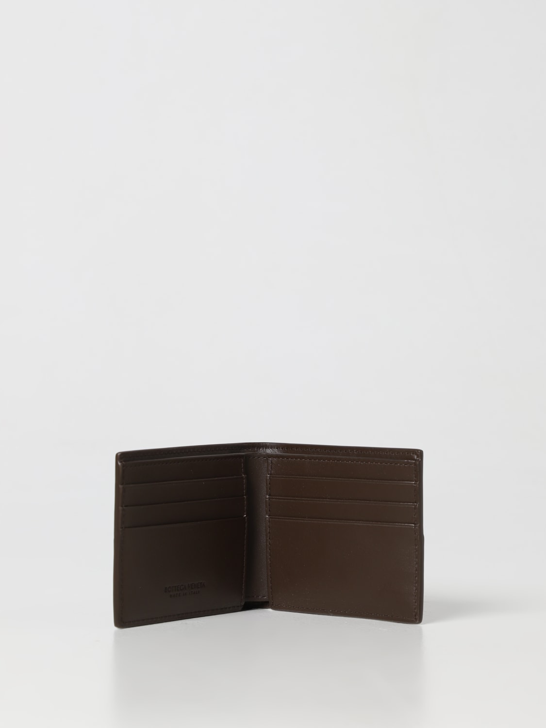 BOTTEGA VENETA 財布: 財布 メンズ Bottega Veneta, ブラウン - Img 2