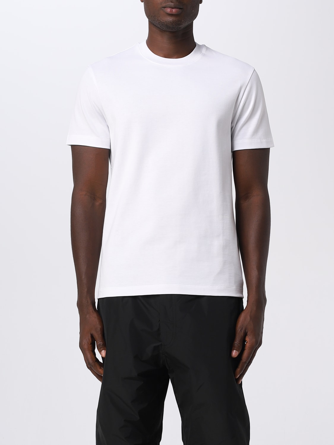 FERRAGAMO Tシャツ: Tシャツ メンズ Ferragamo, ホワイト - Img 1