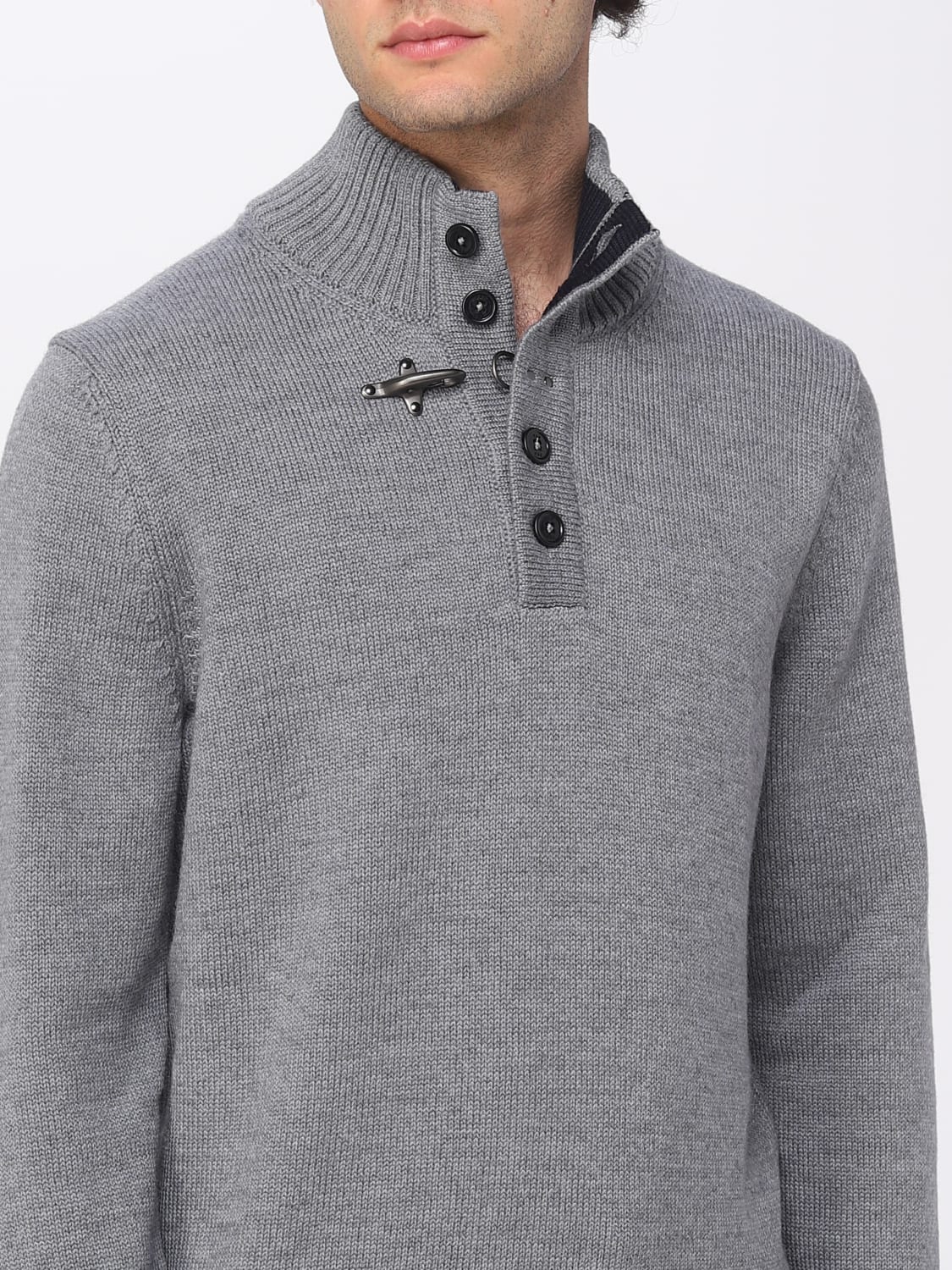 FAY PULLOVER: Pullover herren Fay, Grau - Img 3