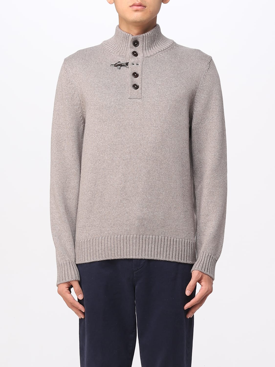 FAY SWEATER: Sweater men Fay, Beige - Img 1