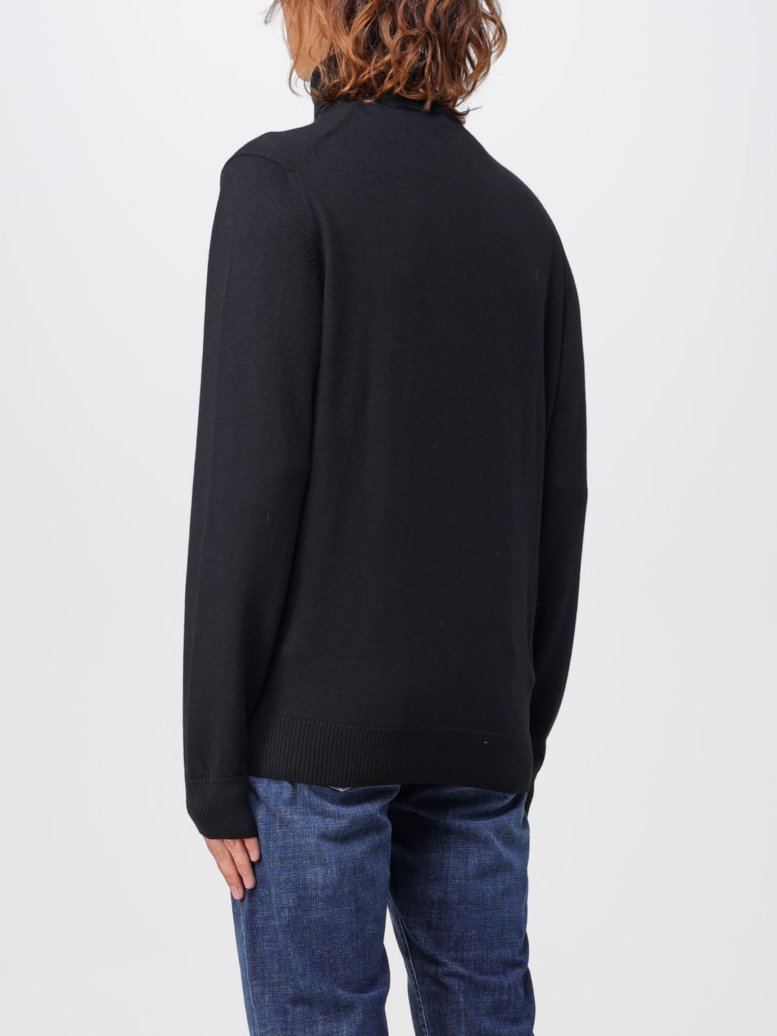 FAY SWEATER: Sweater men Fay, Black - Img 2