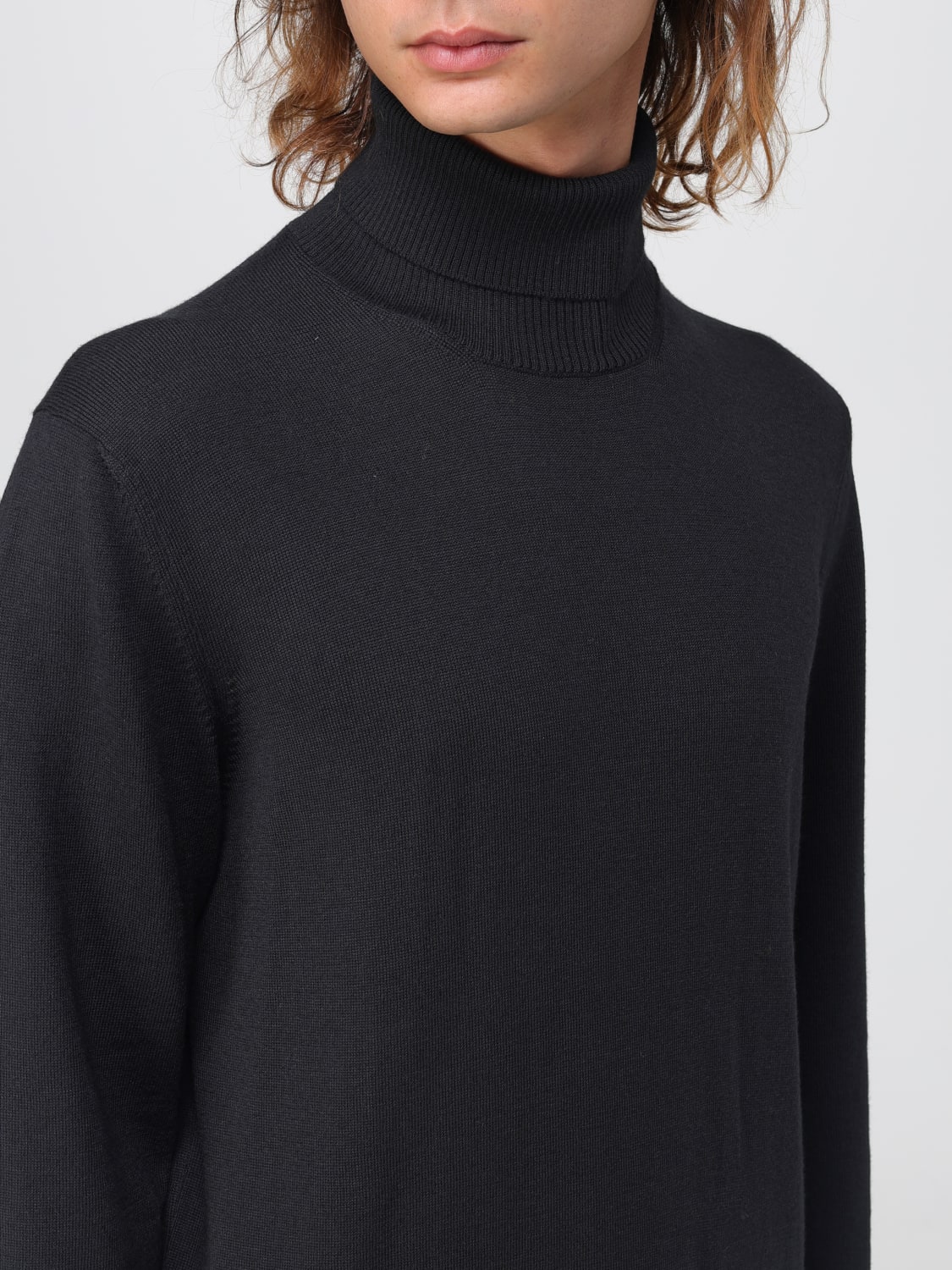 FAY SWEATER: Sweater men Fay, Black - Img 3