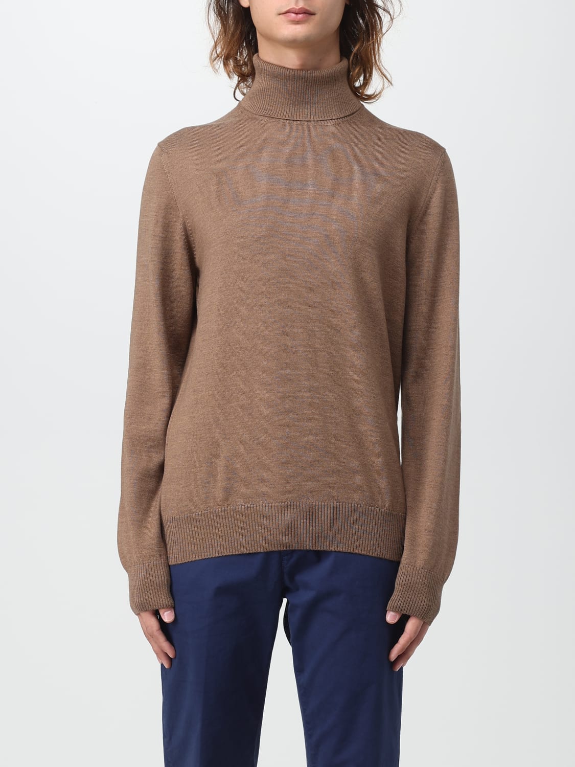 FAY SWEATER: Sweater men Fay, Brown - Img 1