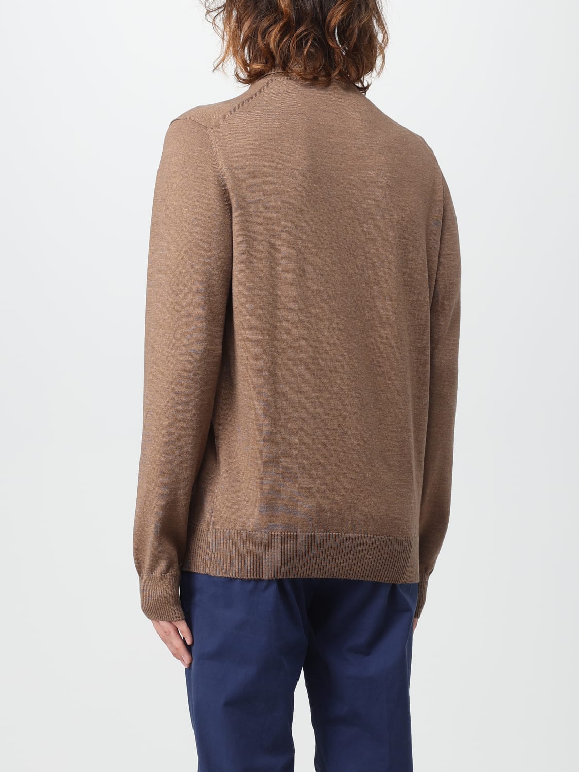 FAY SWEATER: Sweater men Fay, Brown - Img 2