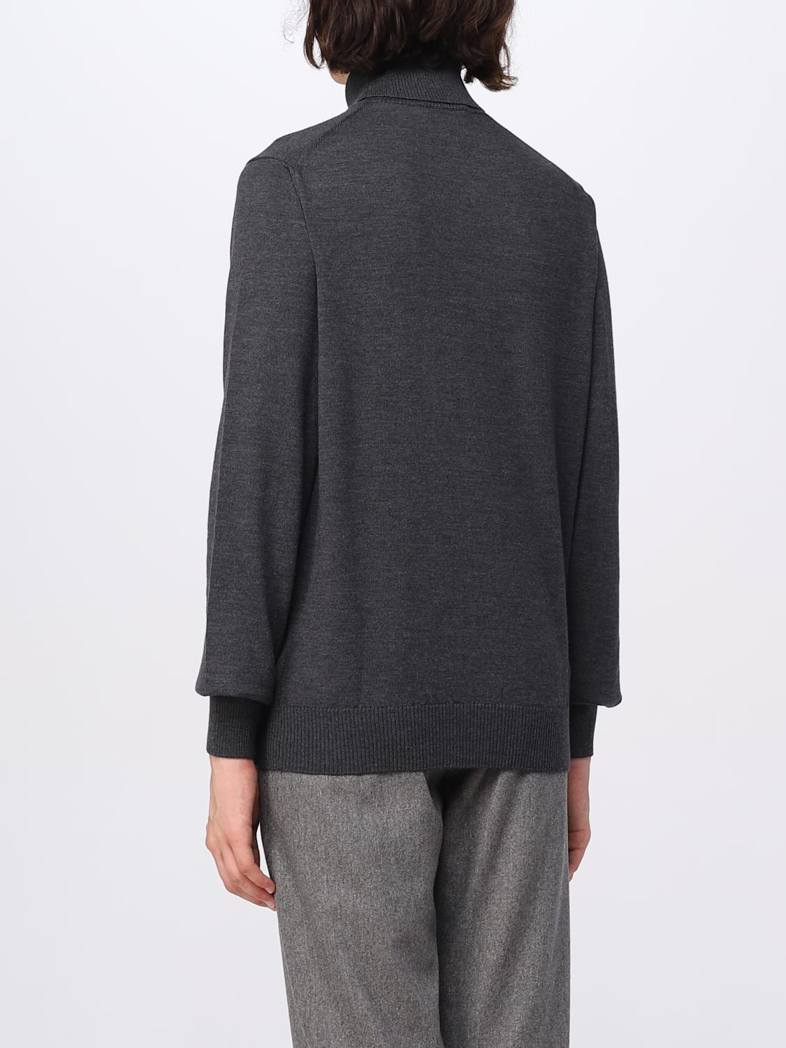 FAY SWEATER: Sweater men Fay, Charcoal - Img 2