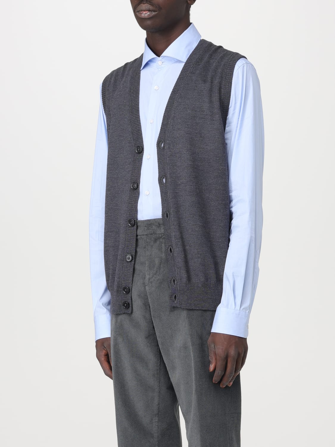 FAY PULL: Pull homme Fay, Gris - Img 4