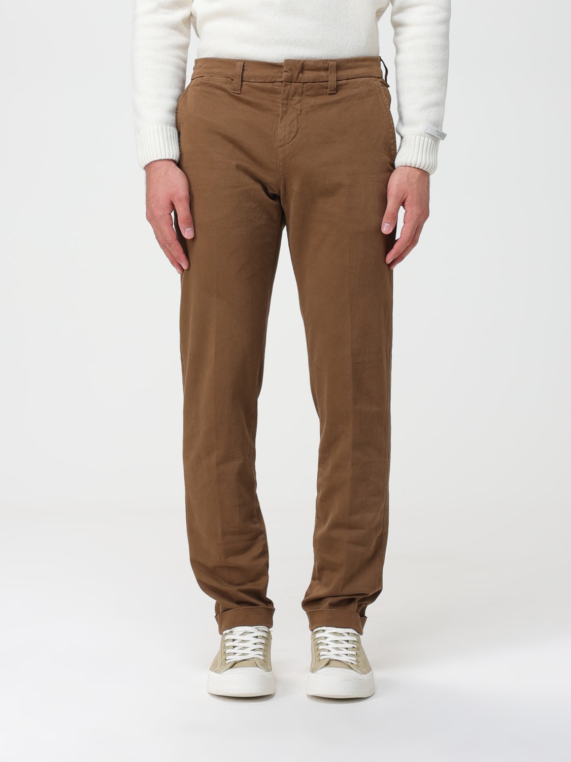 FAY 팬츠: 팬츠 남성 Fay, 베이지 - Img 1