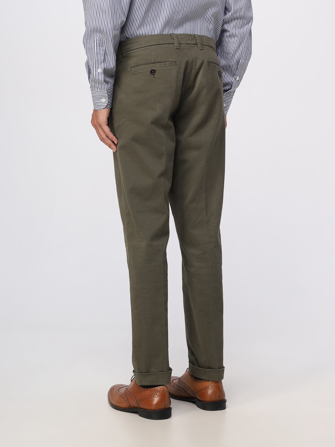 FAY PANTS: Pants men Fay, Military - Img 2