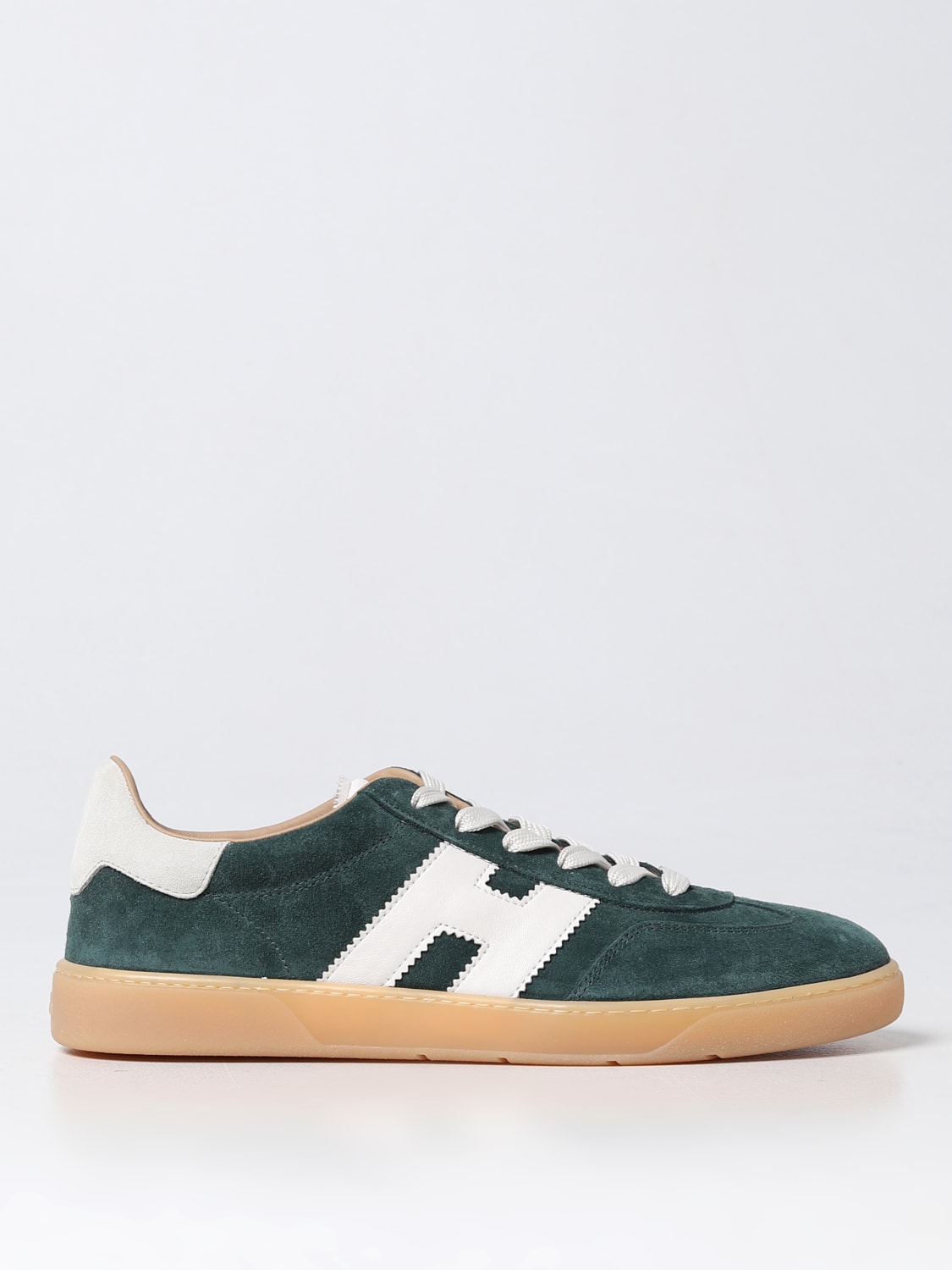 HOGAN HXW6470FB60PJQ0USI 関税送料込 HOGAN: H647 sneakers in suede - Green | Hogan sneakers