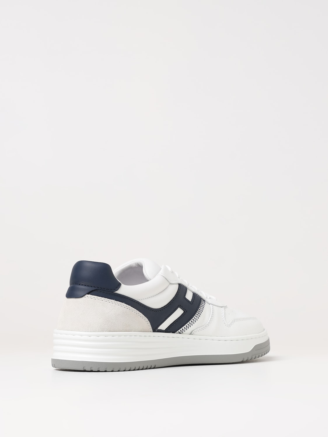 HOGAN SNEAKERS: Sneakers H630 Hogan in pelle, Bianco - Img 3