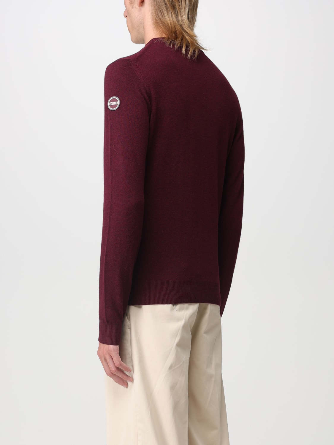 COLMAR SWEATER: Sweater men Colmar, Burgundy - Img 2