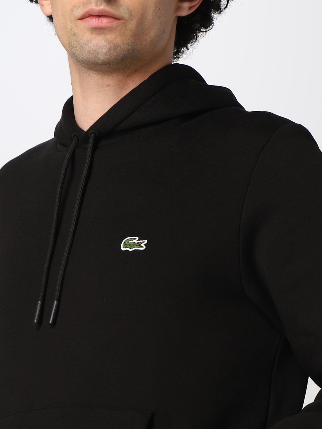 LACOSTE SUDADERA: Sudadera hombre Lacoste, Negro - Img 3