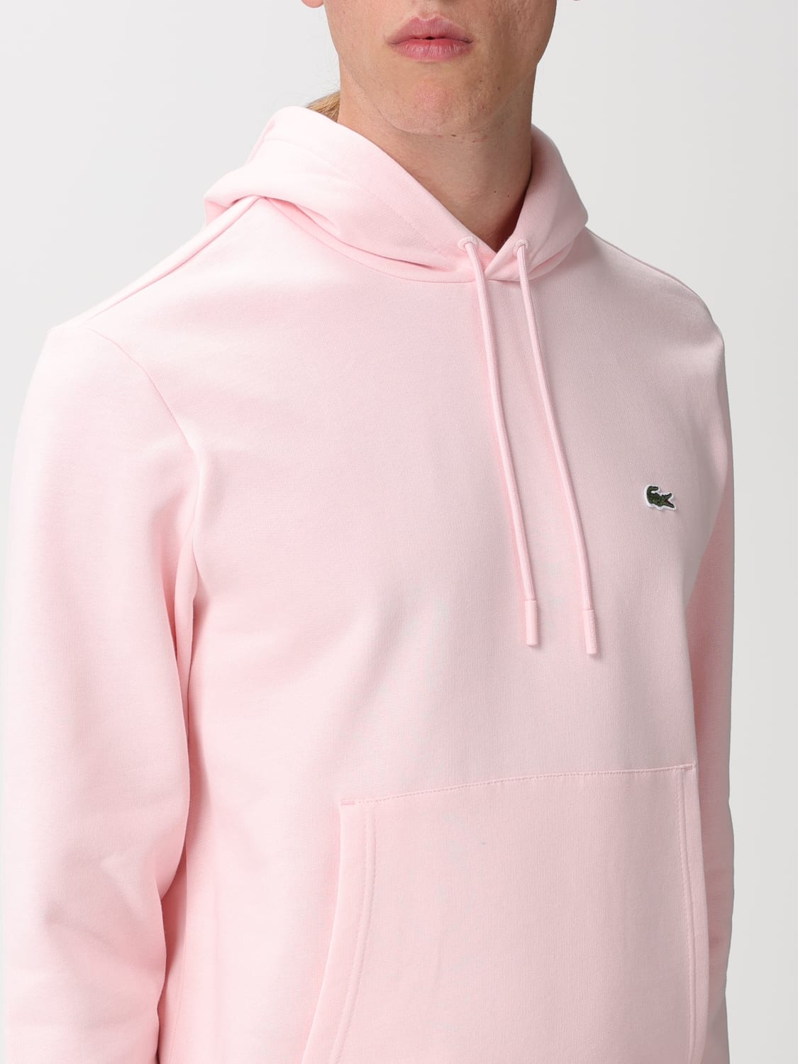 LACOSTE SUDADERA: Sudadera hombre Lacoste, Rosa - Img 3
