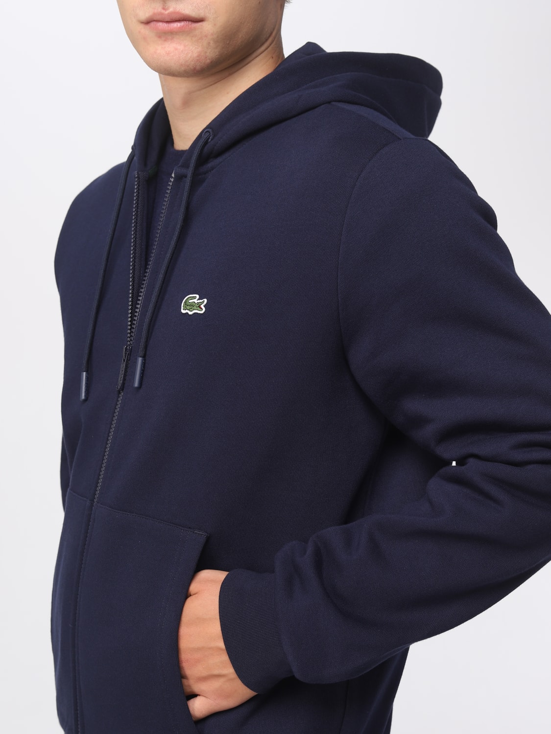 LACOSTE SWEATSHIRT: Sweatshirt men Lacoste, Navy - Img 4