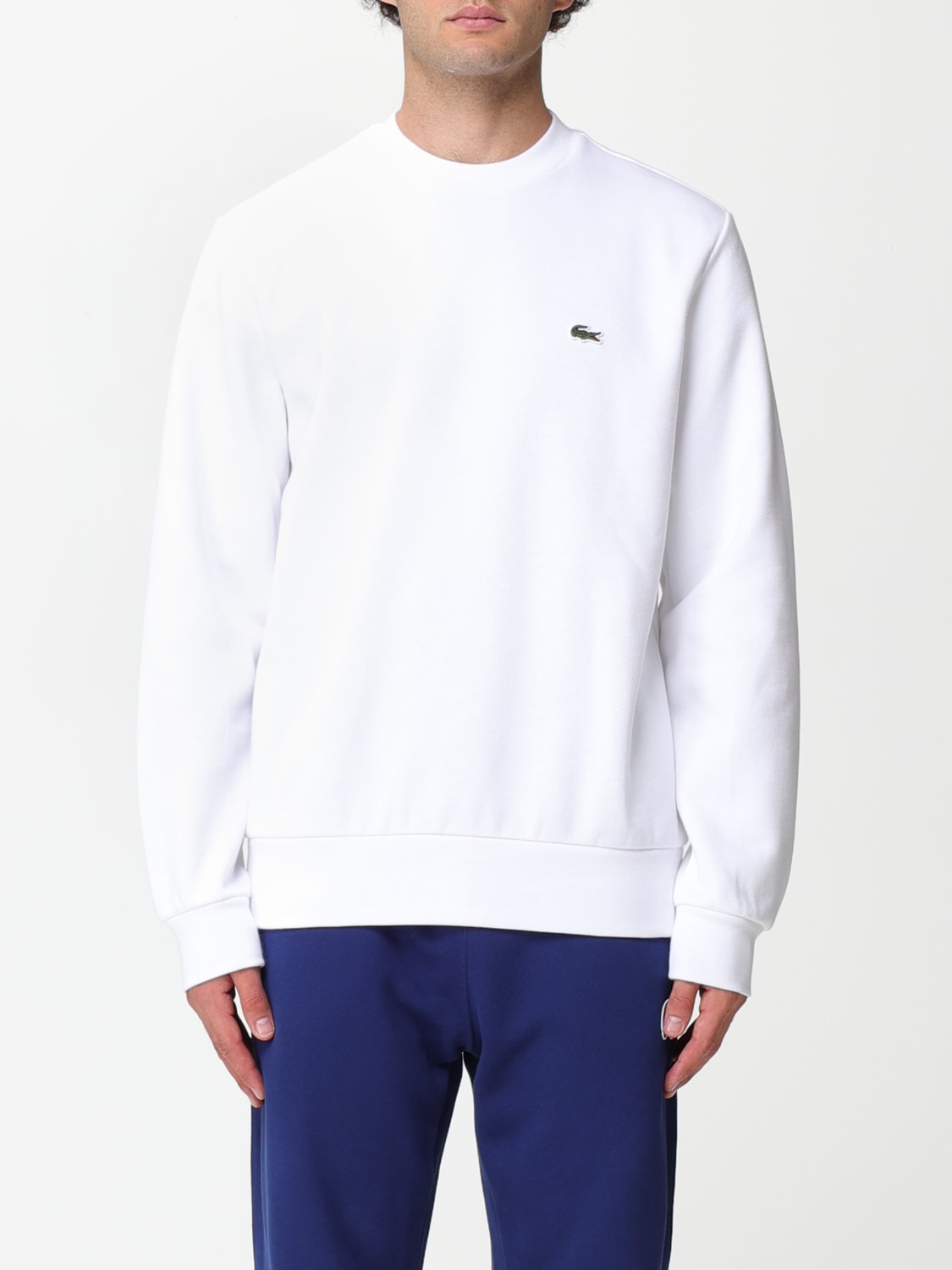 LACOSTE SWEATSHIRT: Sweatshirt men Lacoste, White - Img 1