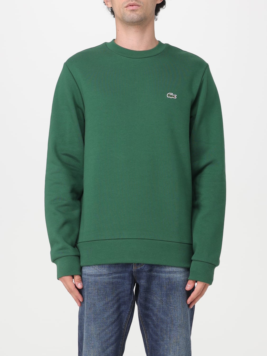 LACOSTE SWEATSHIRT: Sweatshirt herren Lacoste, Grün - Img 1