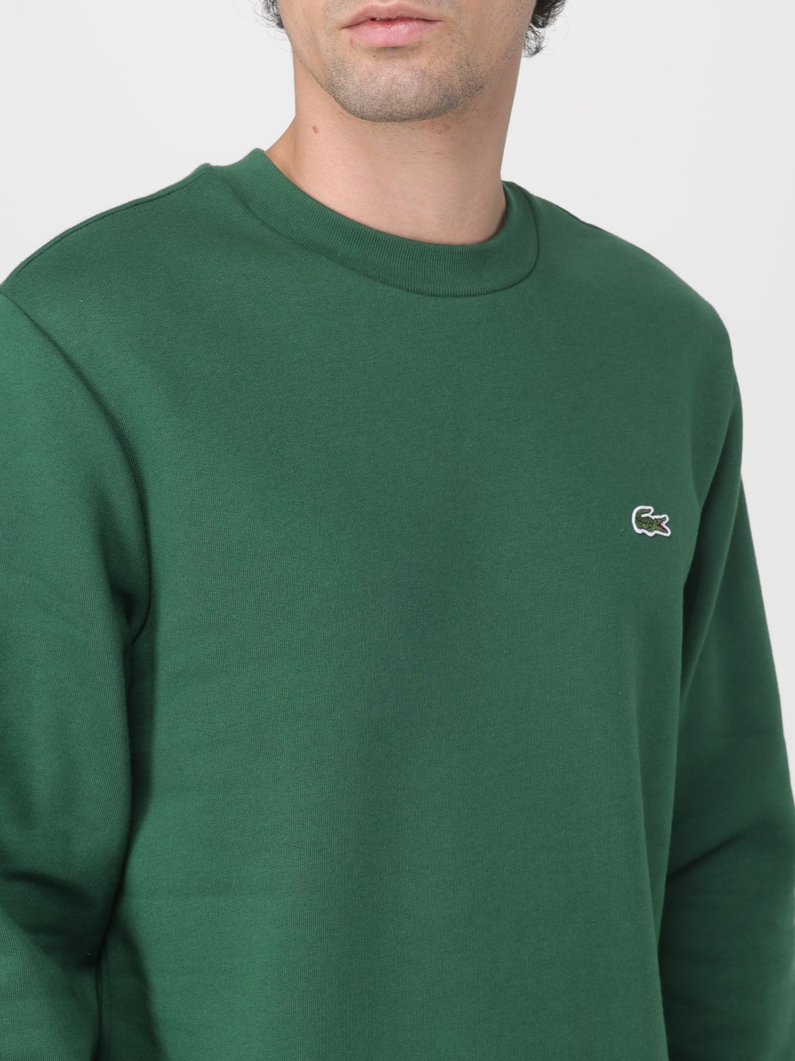 LACOSTE SWEATSHIRT: Sweatshirt herren Lacoste, Grün - Img 3