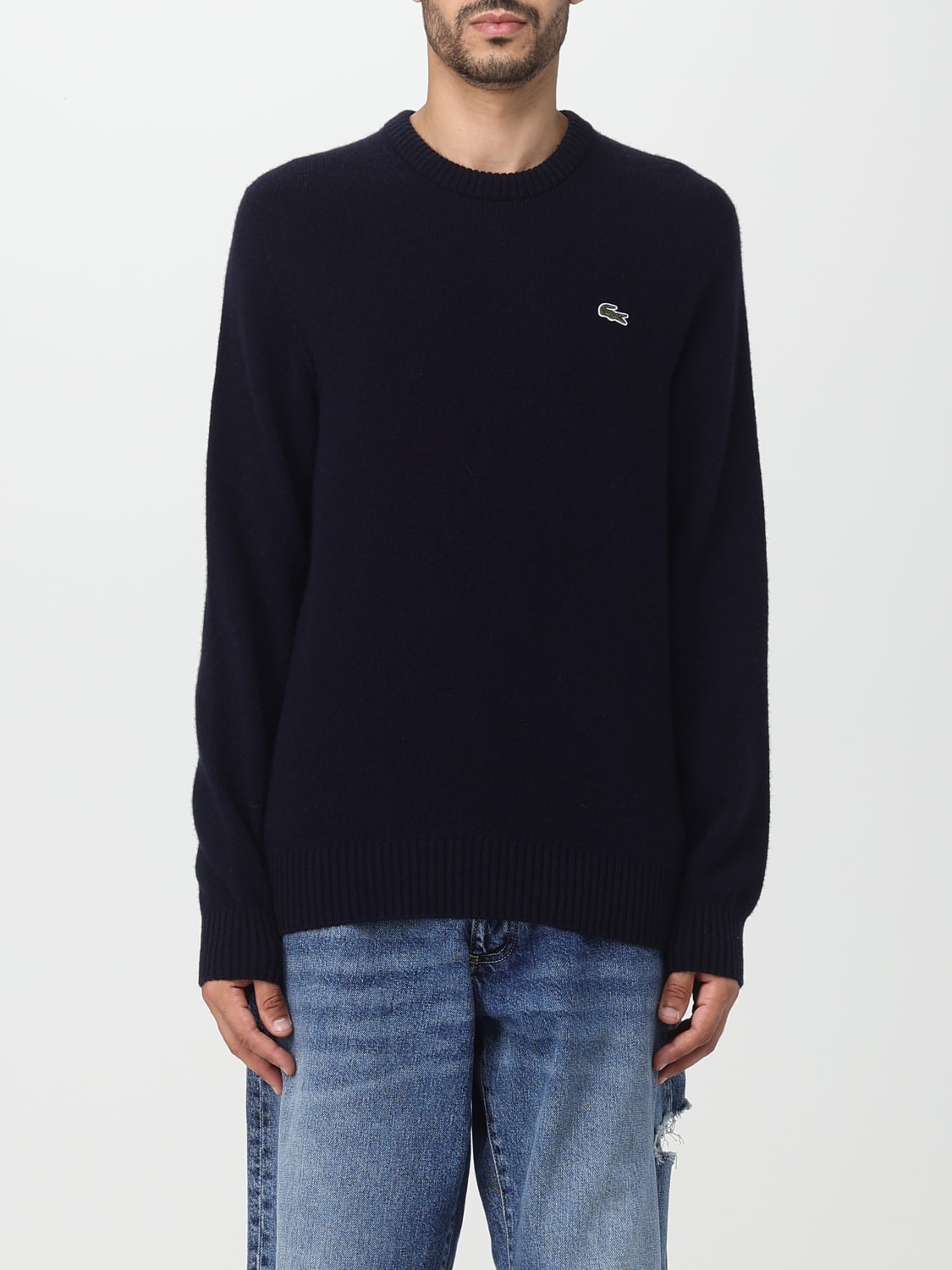 LACOSTE SWEATER: Sweater men Lacoste, Navy - Img 1