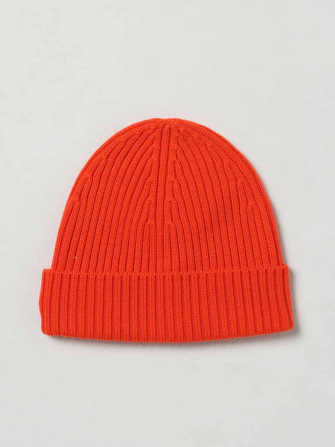 LACOSTE CAPPELLO: Cappello Lacoste in lana con logo, Arancione - Img 2