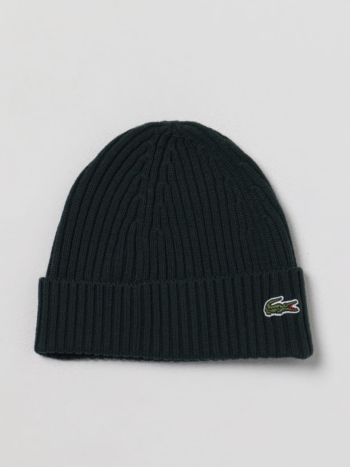 LACOSTE CAPPELLO: Cappello Lacoste in lana con logo, Prato - Img 1