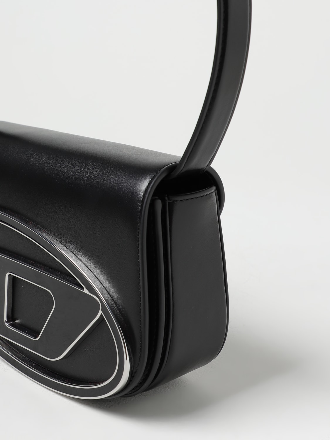 DIESEL MINI BAG: Diesel leather bag, Black - Img 3