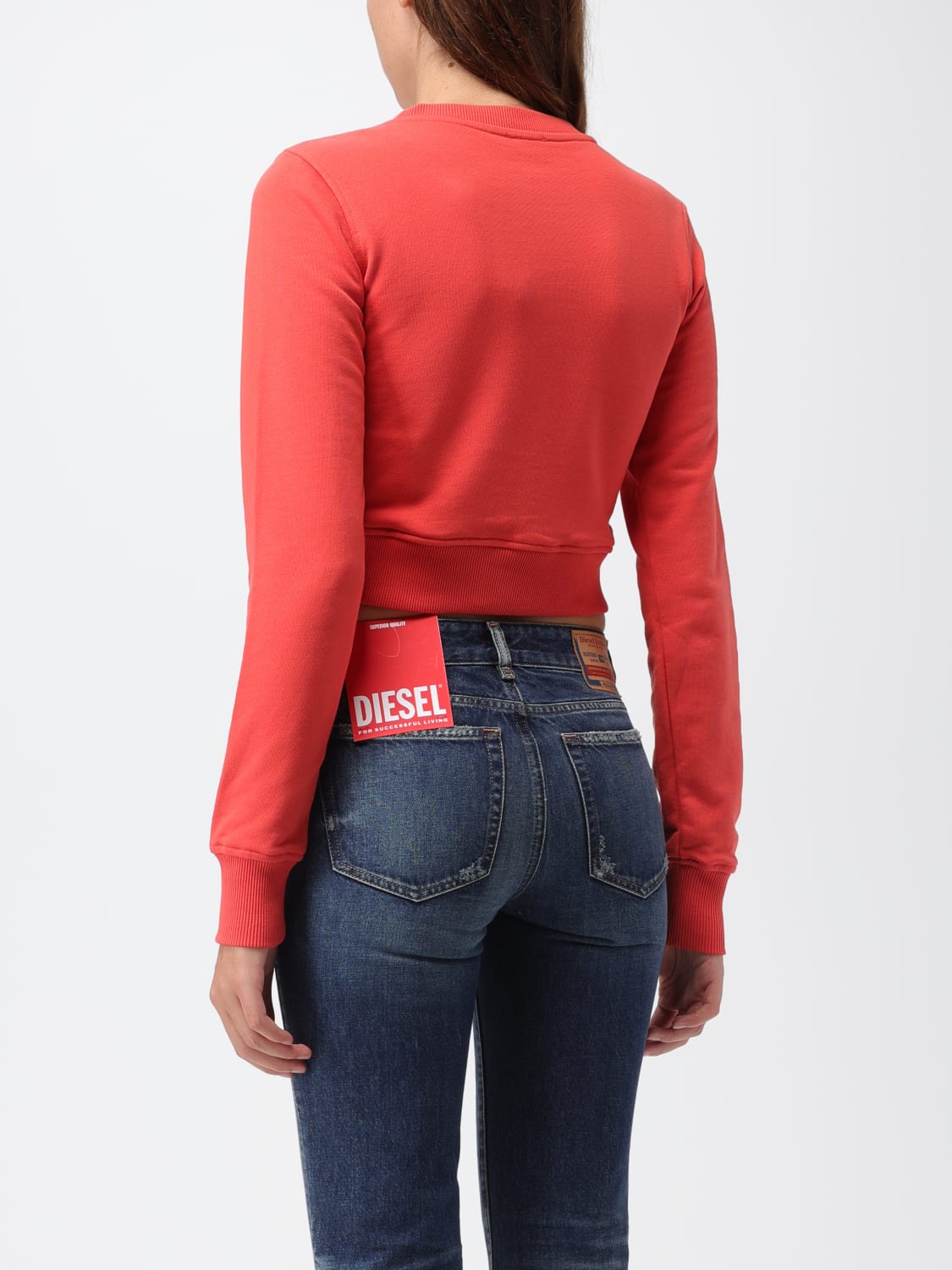 DIESEL SWEATSHIRT: Sweatshirt damen Diesel, Rot - Img 3