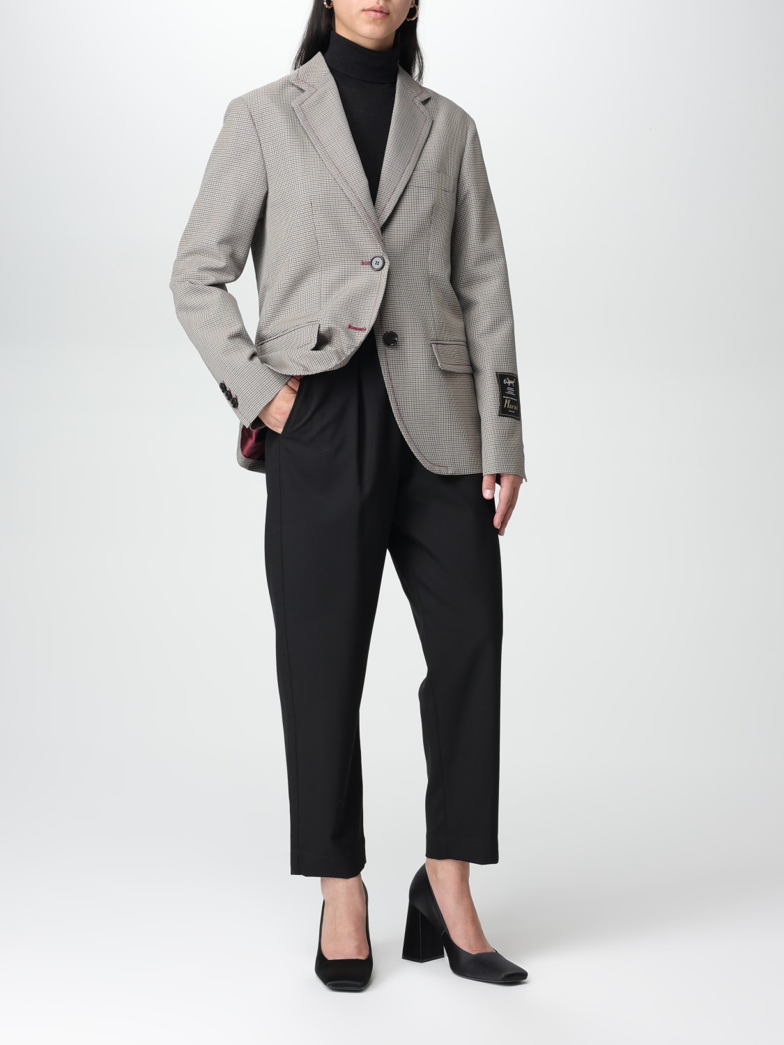 MARNI BLAZER: Blazer damen Marni, Burgunderrot - Img 2