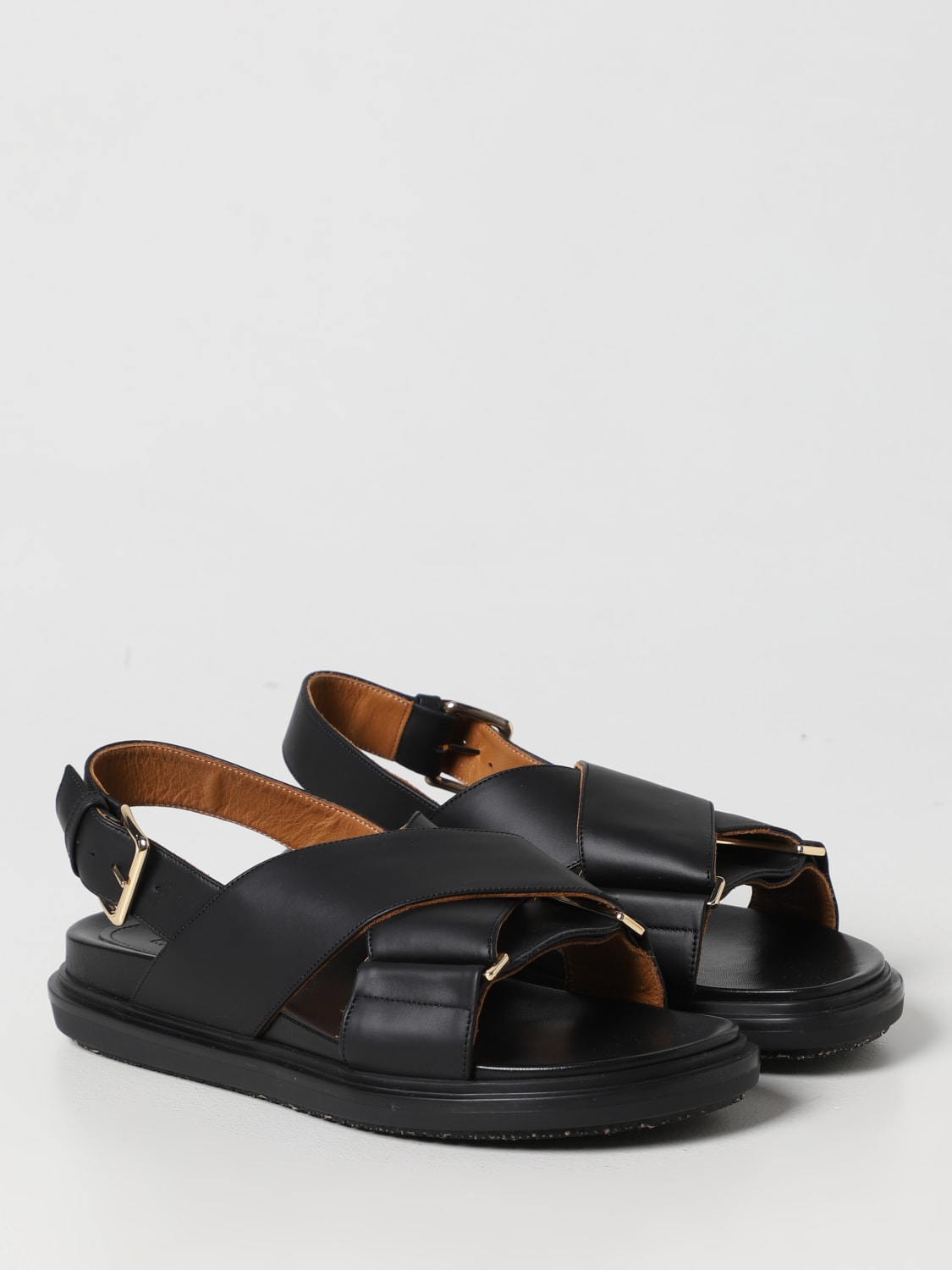 MARNI SANDALIAS DE TACÓN: Zapatos mujer Marni, Negro - Img 2