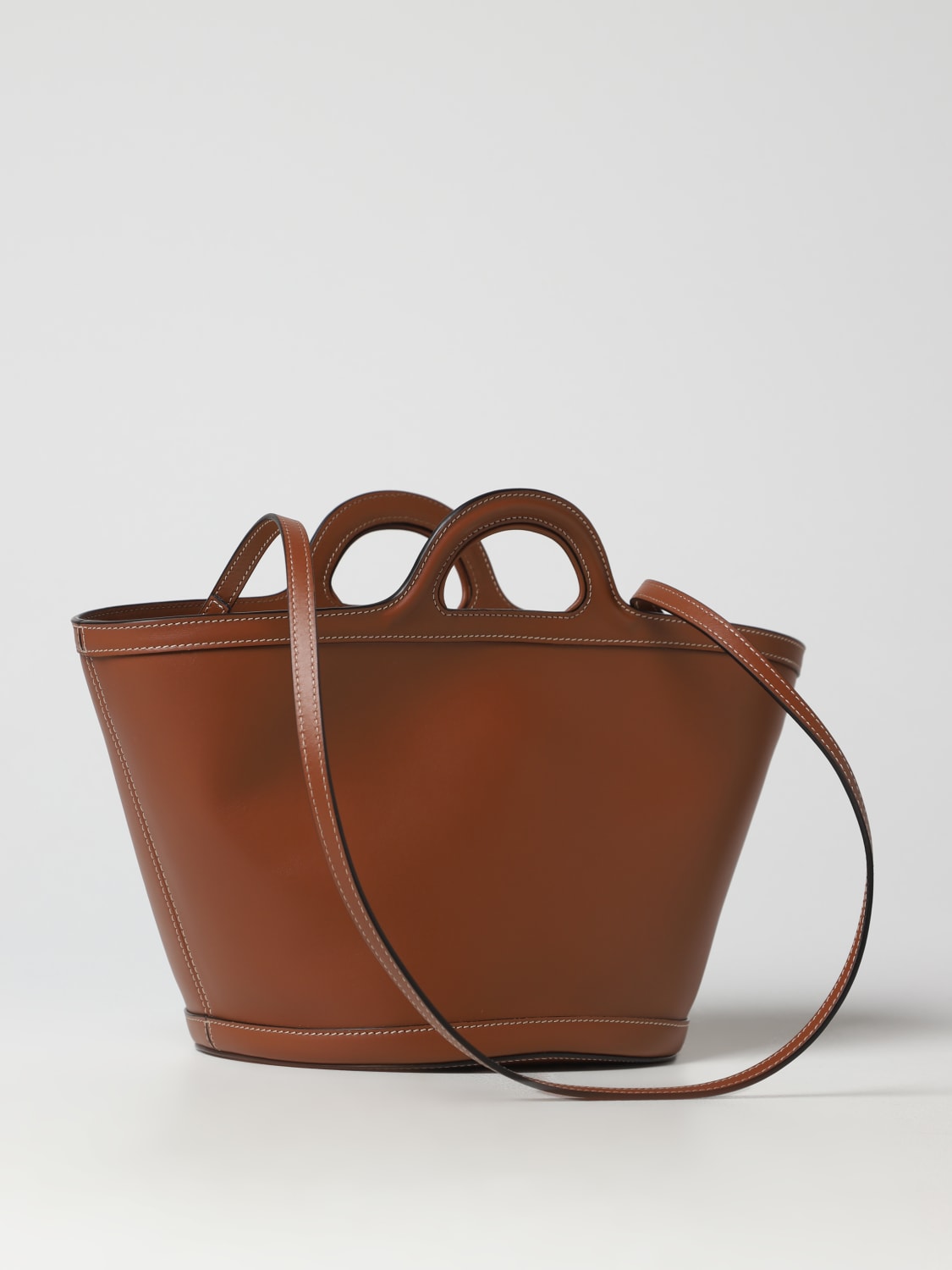 MARNI SAC À MAIN: Sac porté épaule femme Marni, Marron - Img 2