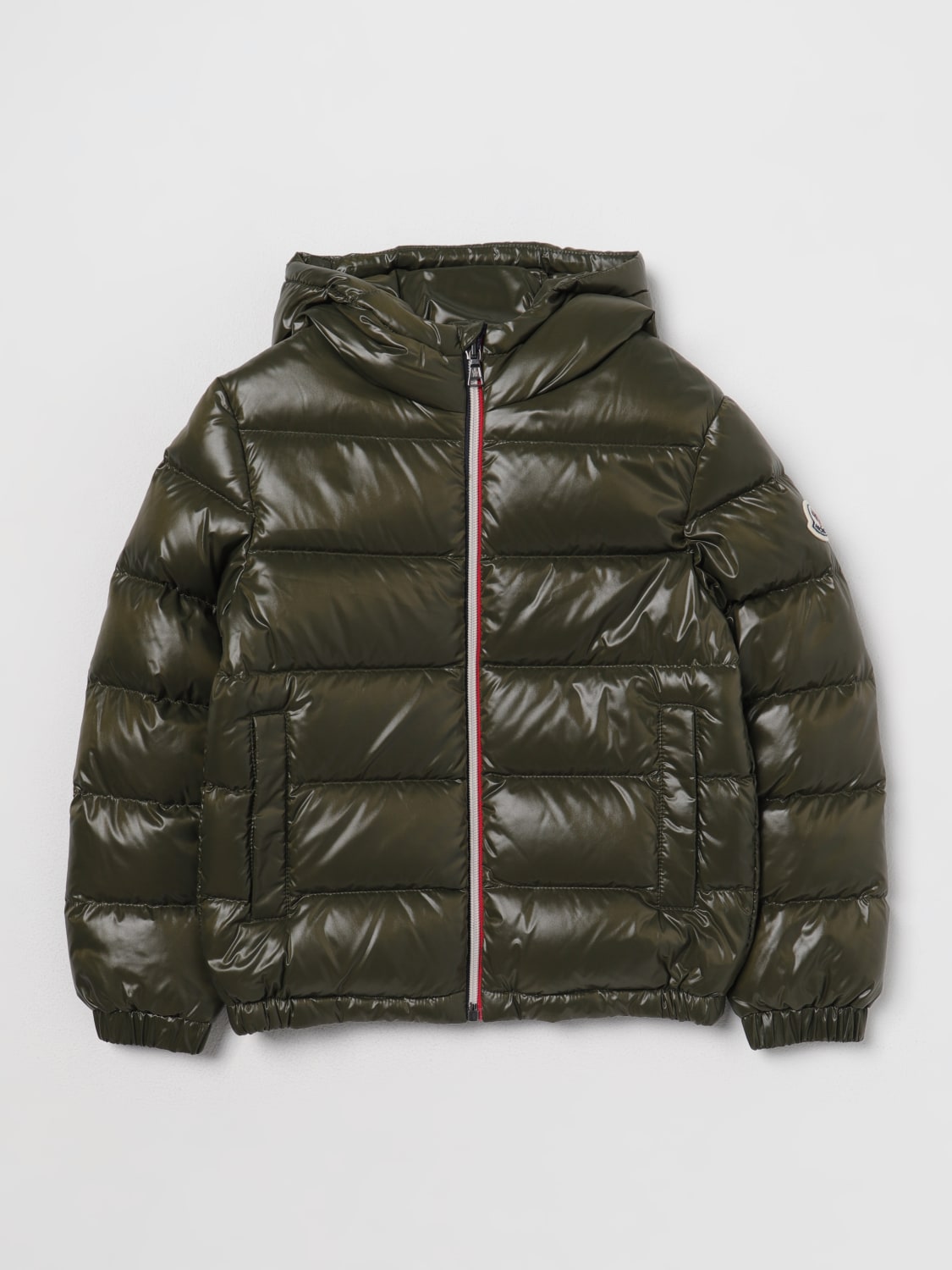 MONCLER JACKET: Moncler jacket in nylon, Green - Img 1