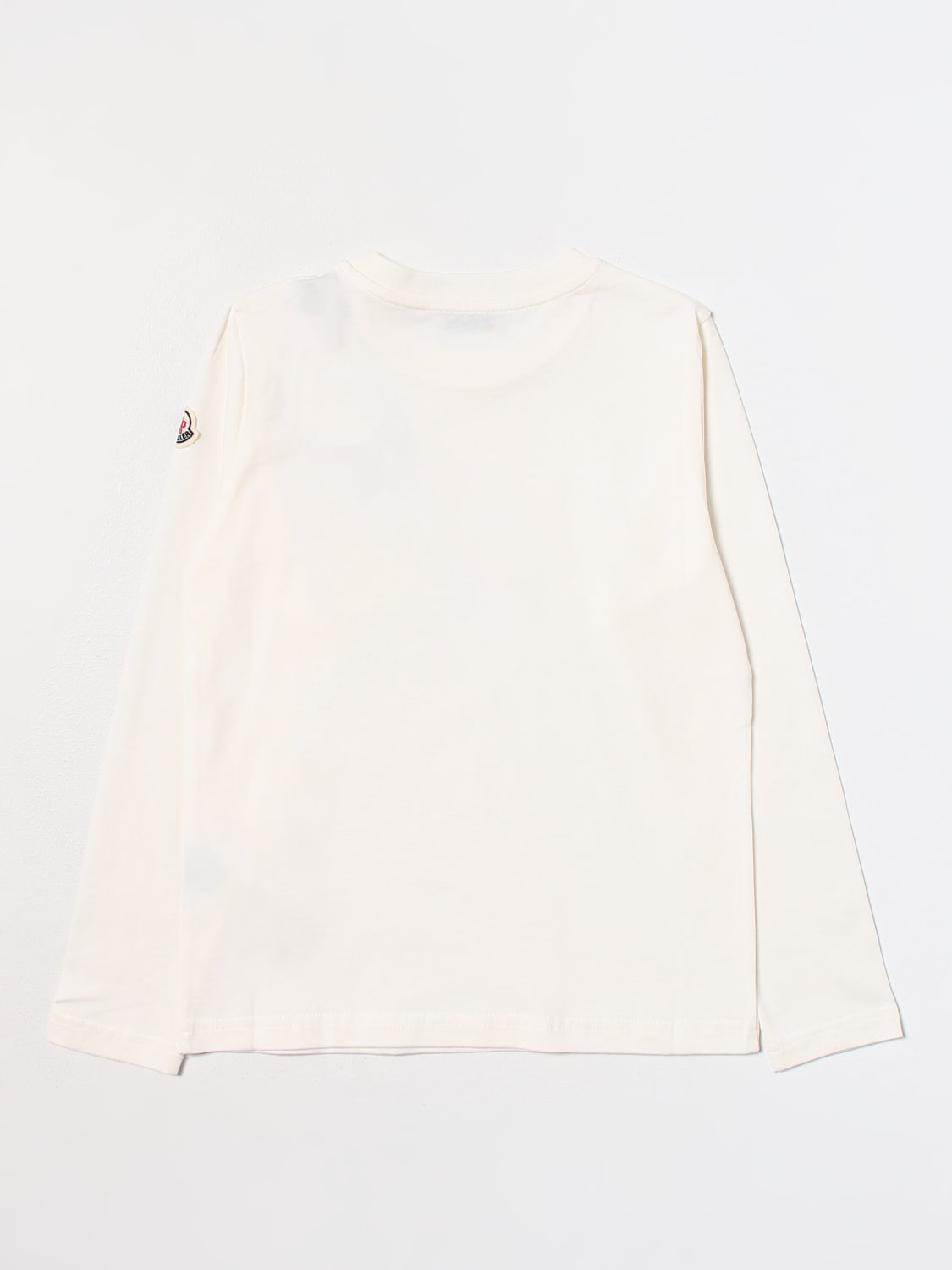 MONCLER T-SHIRT: T-shirt enfant Moncler, Blanc - Img 2