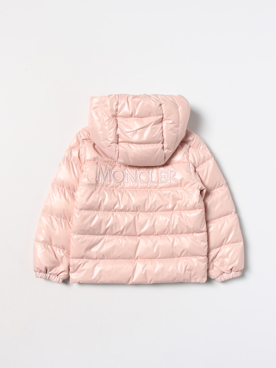 MONCLER GIACCA: Giacca moncler in nylon, Rosa - Img 2