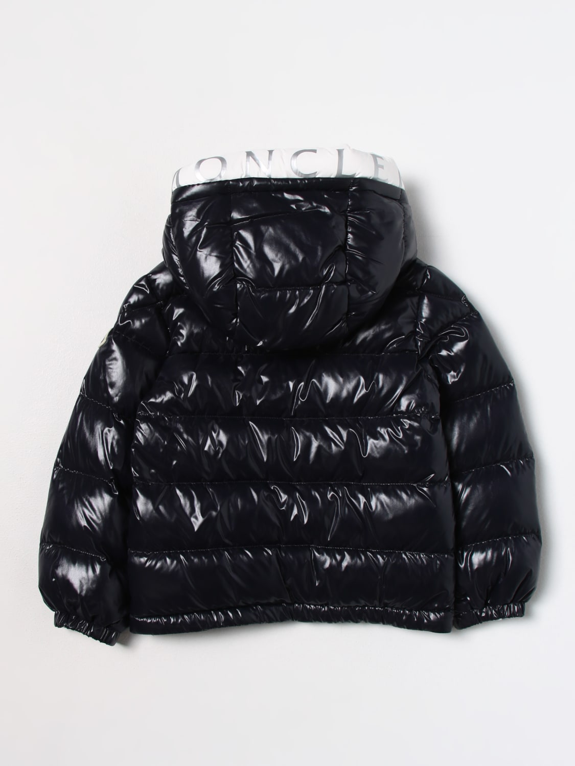 MONCLER GIACCA: Giacca Moncler in nylon, Blue - Img 2