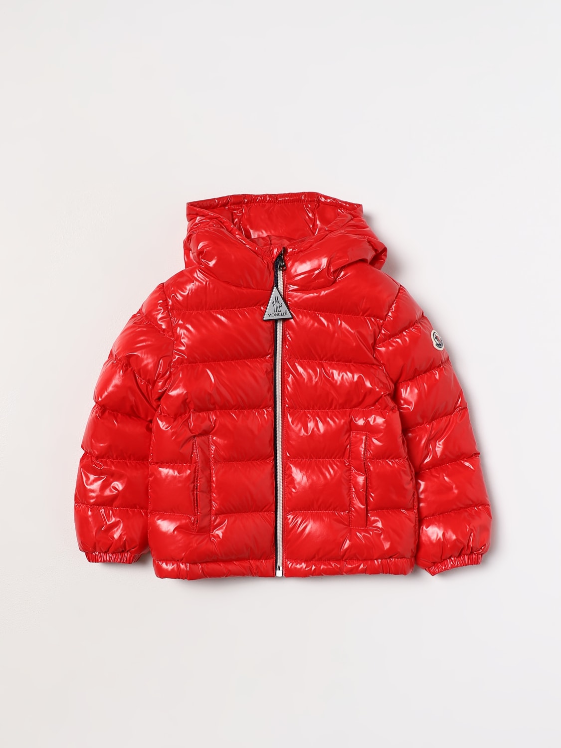 Veste moncler rouge sale